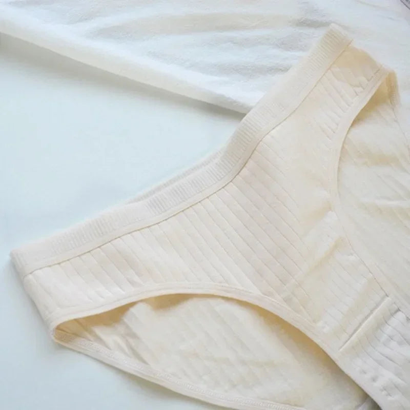 3Pcs/Set Cotton Panties Women Briefs Sexy Female Underpants Solid Pantys Seamless Underwear M-XL Panties Soft Lingerie Intimates