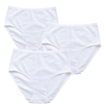 3Pcs/Set Women High Waist Panties Cotton Briefs Tummy Control Underwear Sexy Lingerie Breathable Full-Coverage Underpants S-XXL