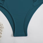 2025 U-wire Bikini Women Sexy Strappy Swimwear Female Solid Swimsuit Bathers Bathing Swimming Swim Suit Beachwear