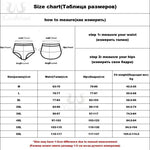 Beauwear Red Black Floral Print Lace Underpants for Women Plus Size Xl Xxl Xxxl Xxxxl Xxxxxl Xxxxxxl Ultra-Thin Female Panties