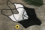 S - XXL V Neck Scrunch Butt Female Swimwear One Piece Swimsuit Women Backless Monokini High Cut Leg Bathing Suit Swim Bodysuit