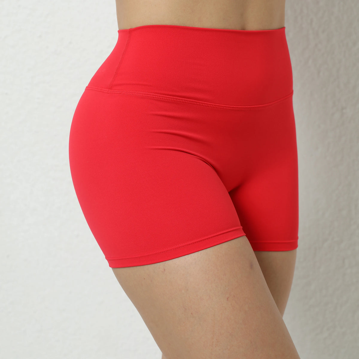 Yoga Shorts Gym Sports Shorts Women High Waist Workout Fitness Short Leggings Running Cycling Tight Soft Sportswear