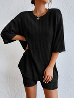 New Women's Sleepwear Fashionable Casual Loose Shorts Set 2026 Elegant Summer Women's Sleepwear Two-Piece Suit Home Suit Set Y2K