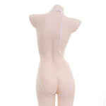 Women Cute Micro Bikini Bra Lingerie Three-Point Bodysuit Temptation Underwear Set Nightwear Swimwear Erotic Costumes