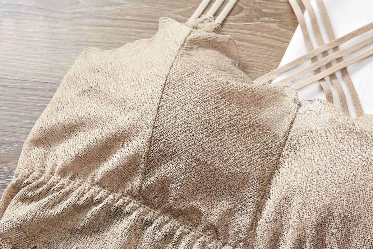 Lace Crop Top Women Seamless Underwear Padded Crop Tops Female Sexy Lingerie Fashion Women Tank Top Lace Camisole