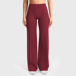 High Waist Pocket Yoga Pants for Women - Stretch Breathable Gym Workout Leisure Tummy Control Tights with Pockets