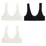 3Pcs/Set Seamless Bras For Women Push Up U Shape Bra Nonwire Underwear Female Sexy Lingerie Sport Bra Tops Comfort Intimates