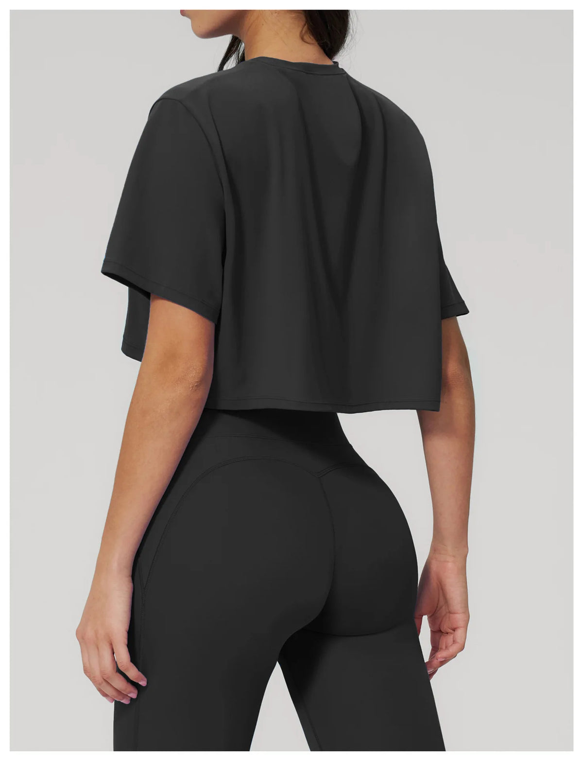 Impact Short Sleeve Yoga T Shirts Women Solid Color O Neck Loose Sports Tops Outwear Gym Running Fitness Workout Suits