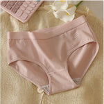 3Pcs Women's Cotton Underwear Panty Cute Sexy Panties Female Seamless Underpants Solid Color Panty Intimates Women Lingerie S-XL