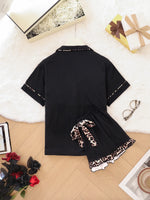 Women's Sleepwear 2026 New Summer Comfortable Pajamas Sets for Women Lapel Homewear Short Sleeve Shorts Set Pijamas Pajamas Set