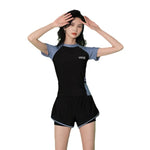 Swimsuit Women's Summer Split Casual Sports Plus Size Swimsuit Conservative Slimming Swimming Pool Swimming Equipment