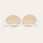 Beauwear Push Up Bras Half Cup Bra With Transparent Silicone Shoulder Strap Beauty Back Strapless Party Bra XS S M L XL-B16
