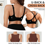 Ladies' Winter Bralettes | 3D Soft Air Support, Women's Seamless Wireless Sports Bras - Push-Up Design Everyday Basic Bras