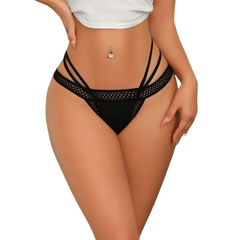 1pcs Low Rise Sexy Women G-string Breathable Comfortable Sexy Lingerie Panty Elegant Women Thongs Fashion Style Female Underwear