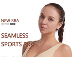 Sports Bra Women Hollow Mesh Gym Jogging Crop Top Female More Size Tops Yoga Fitness Vest Sujetador Push Up Sport Bras for Women