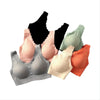 Thailand Latex Wireless Lace Bra – Push-Up, Seamless, Removable Pads, Beautiful Back Design for Daily Wear & Sleep