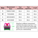 Women Sports Bra Shock-absorbing Bra Breathable Shock-proof Underwear Steel Ring Free Yoga Bra Running Vest Fitness Workout Tops