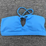 Women's Yoga Bra - Running Cross Back Breathable Naked Feel Sports Fitness Brafor Yoga Running Gym Top
