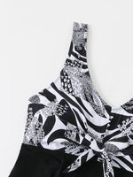 Printed Tankini 2026 Padded Swimsuit Women Shorts Swimwear Female Beach Dress Bathers Bathing Swimming Swim Suit