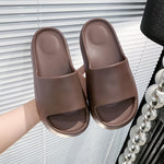 Summer Eva Chunky Platform Slippers Women Comfortable Soft Thick Bottom Sandals Woman 2025 Non Slip Beach Flip Flops Female