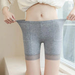 Women Safety Pants Seamless Lace Anti-exposure High Waist Quick Dry Mini Skirt Inner Shorts Yoga Shorts Underpants