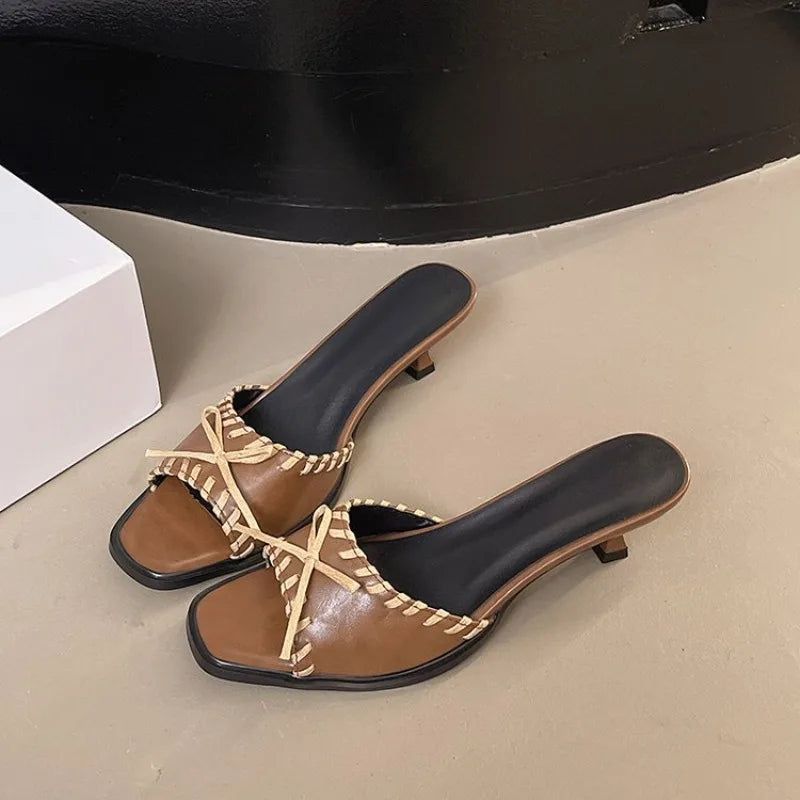 2026 Summer Slippers Women Heel Women Sandals Luxury Designer Sandals Fashion New Shoes for Women