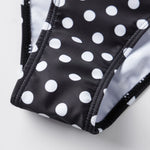 Women's Bodysuits Swimwear Dots Print Sleeveless Ruffle Bathing Suit Monokini Swimsuit for Beach Pool Sexy Bikini Summer