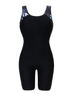 2026 Vintage Racing Swimsuit One Piece Long Knee Swimwear Women Rush Guard Bathing Swimming Swim Suit Female Beachwear XXL