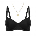 Women's sexy lingerie with smooth and steel rims gathered push up straps adjustable and comfortable bra Women's underwear B2089