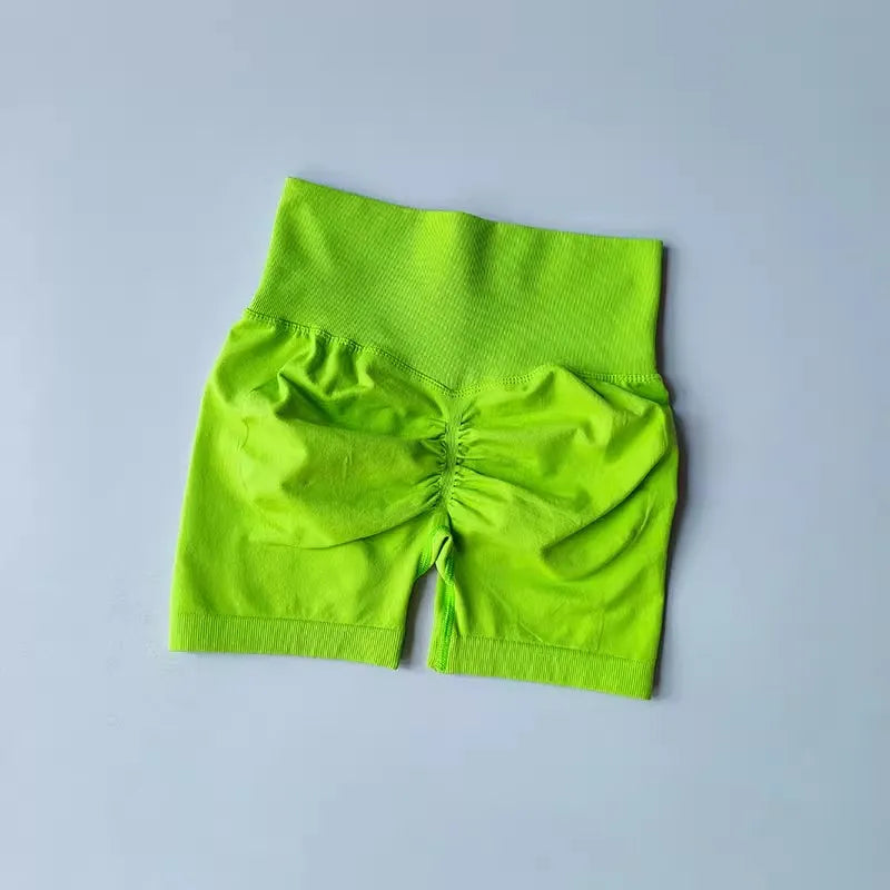 Women's sports shorts, Peach Hip Lifting , High Waist and Waist Tightening for Slimming, Running Training