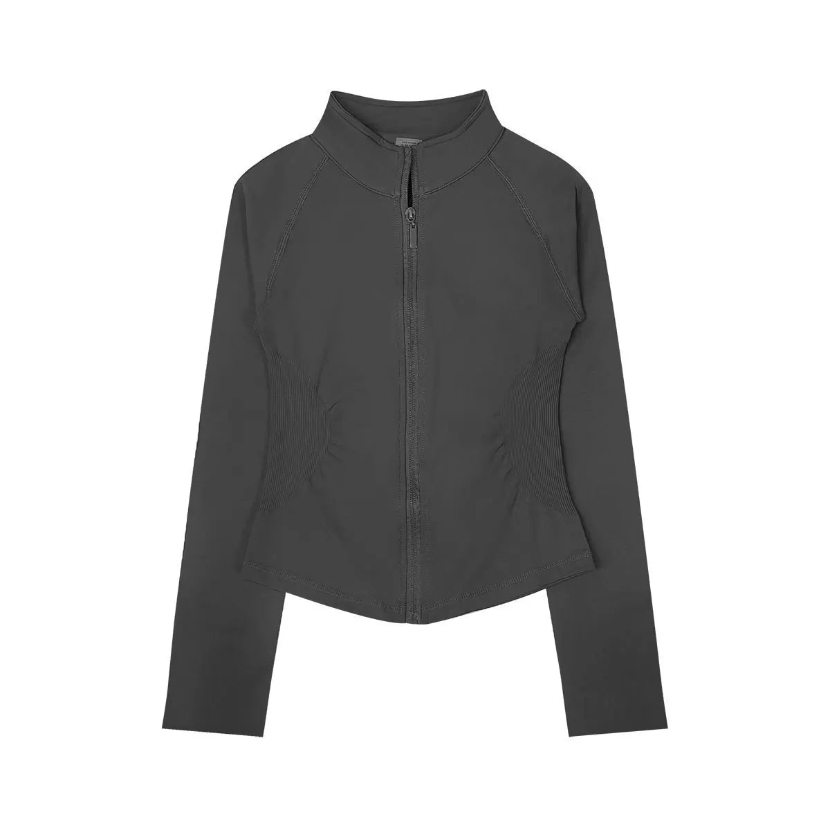 NCLAGEN Woman's Sports Jacket Zip Up Gym Clothes Long Sleeve Workout Seamless Top Speed Activewear Yoga Pilates Running Coats