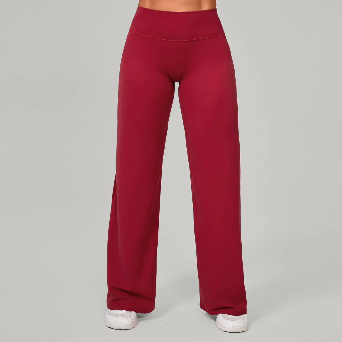 Women Straight Yoga Leg Bottoms Soft Stretchy Fabric Women's Yoga Pants GYM Sweat-Wicking Properties Running Sport Trousers