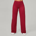 Women Straight Yoga Leg Bottoms Soft Stretchy Fabric Women's Yoga Pants GYM Sweat-Wicking Properties Running Sport Trousers