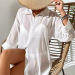 Cover Up Cardigan Women's Sun Protection Beach Cover Ups Lightweight Swimsuit Cover Ups For Vacation Casual Beach Swimwear