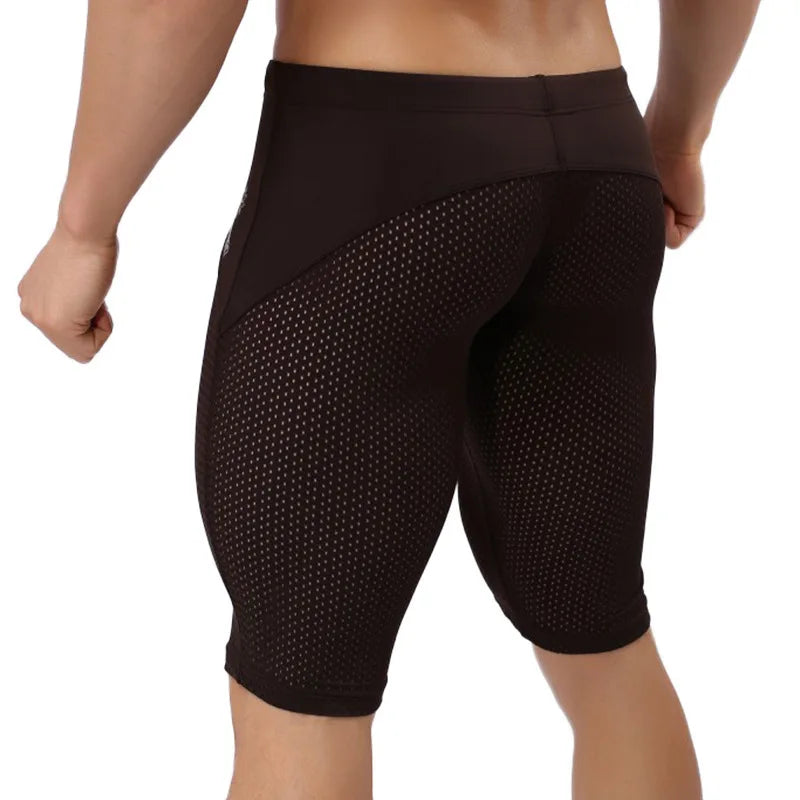 Men's Underwear Shaping Pants Sports Slim Fit Pants Sports Mid-Length Pants Cycling Pants Pants Casaul Elegant Style Pants 3TEL