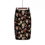 Spring Summer Women Y2K High Waist Midi Pencil Chiffon Skirts Slim Bodycon Vintage Hip Raise Korean Fashion Clothes UOV5