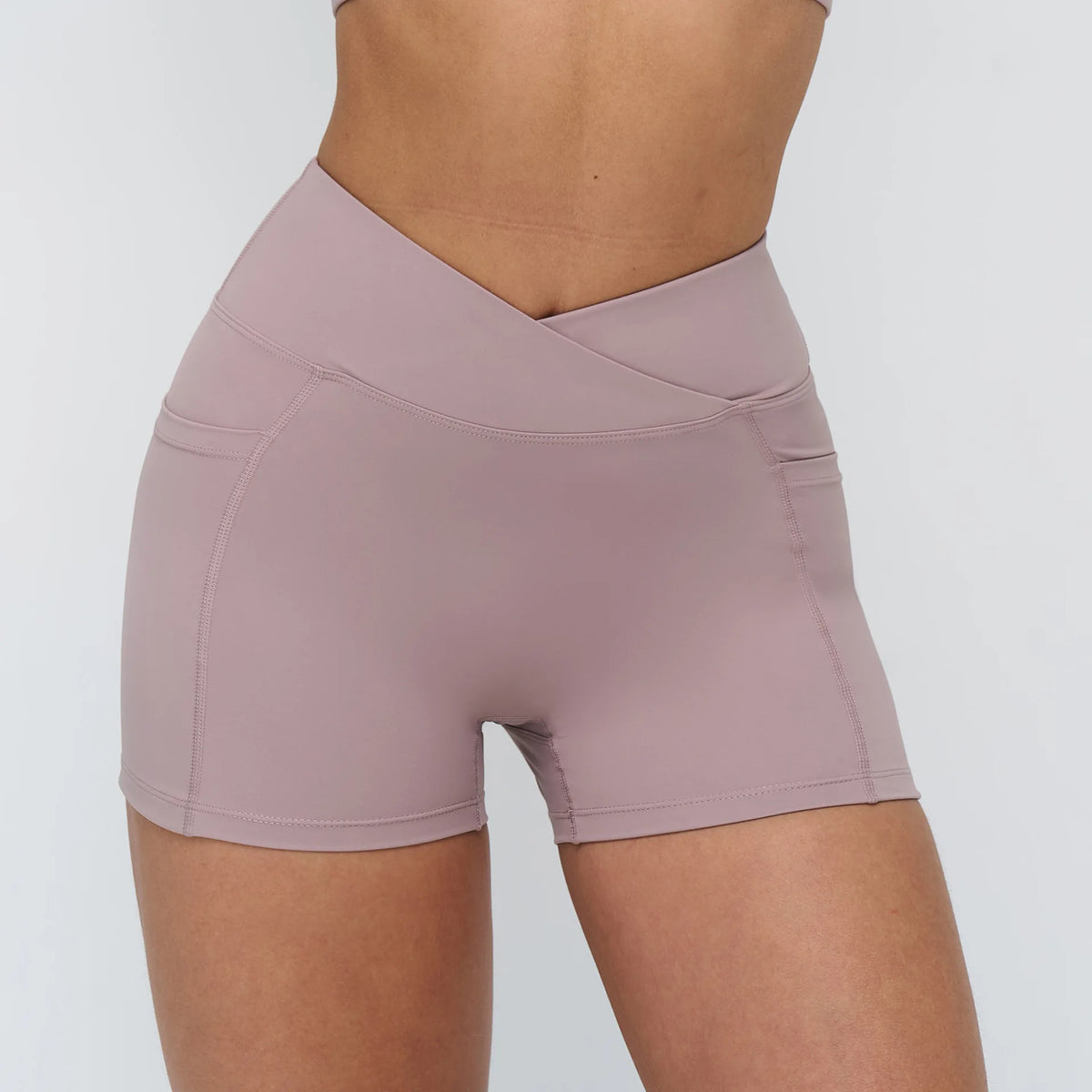 High Waist Yoga Shorts Naked Feeling Fitness Tights Women Sport Biker Shorts Tummy Control Short Legging Female Slim Yoga Shorts