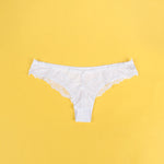 Womens Sexy Underwear Floral Lace Hollow Out Panties Cross Bandage Seamless Low Waist Lingerie Seduction Plus Size Panties Thong