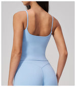 Summer Yoga Tank Top Women Breathable Sport Bra Gym Running Casual Vest Comfort Fit Workout Top Female Shockproof Yoga Underwear