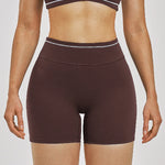 Women High Waist Yoga Shorts Cycling Sports Shorts Gym Workout Shorts Push Up Fitness Sports Shorts Female Cycling Short Tights