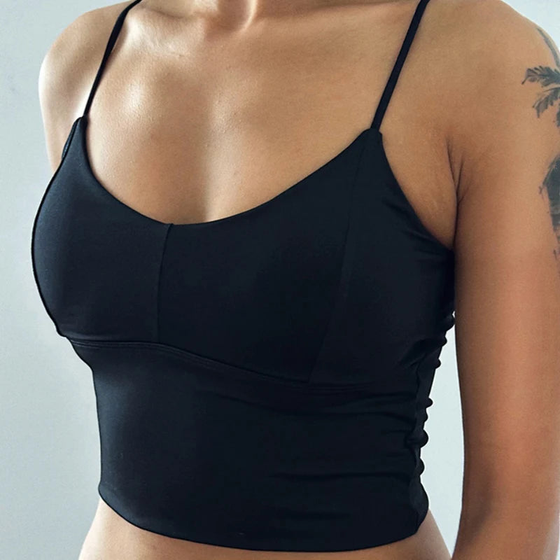 High Quality Seamless Women Underwear Sexy Backless Wireless Bra Classic Sling Vest Brassiere Insert Gasket Push Up Bra Lingerie
