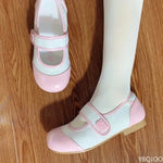 Small Cute Round Toe Flat Sole Shoes 2026 Spring and Summer Versatile Color Blocked Casual Simple Daily Not Tiring Women's Shoes