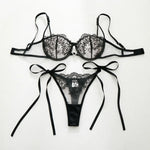 Three-Piece Bra Set, Provocative Lingerie, European Style, Pure Desire Bra, Strapless Underwear ZA825201