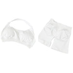2 Pieces Gym Set Sports Suit Women Sports Bra Yoga Shorts Fitness Suit Gym Sets Seamless Workout Outfits Yoga Set Sportswear