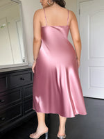 Plus Size Sexy Women Nightgown Long Solid Sleeveless Elegant Nightdress for Loungewear and Sleep