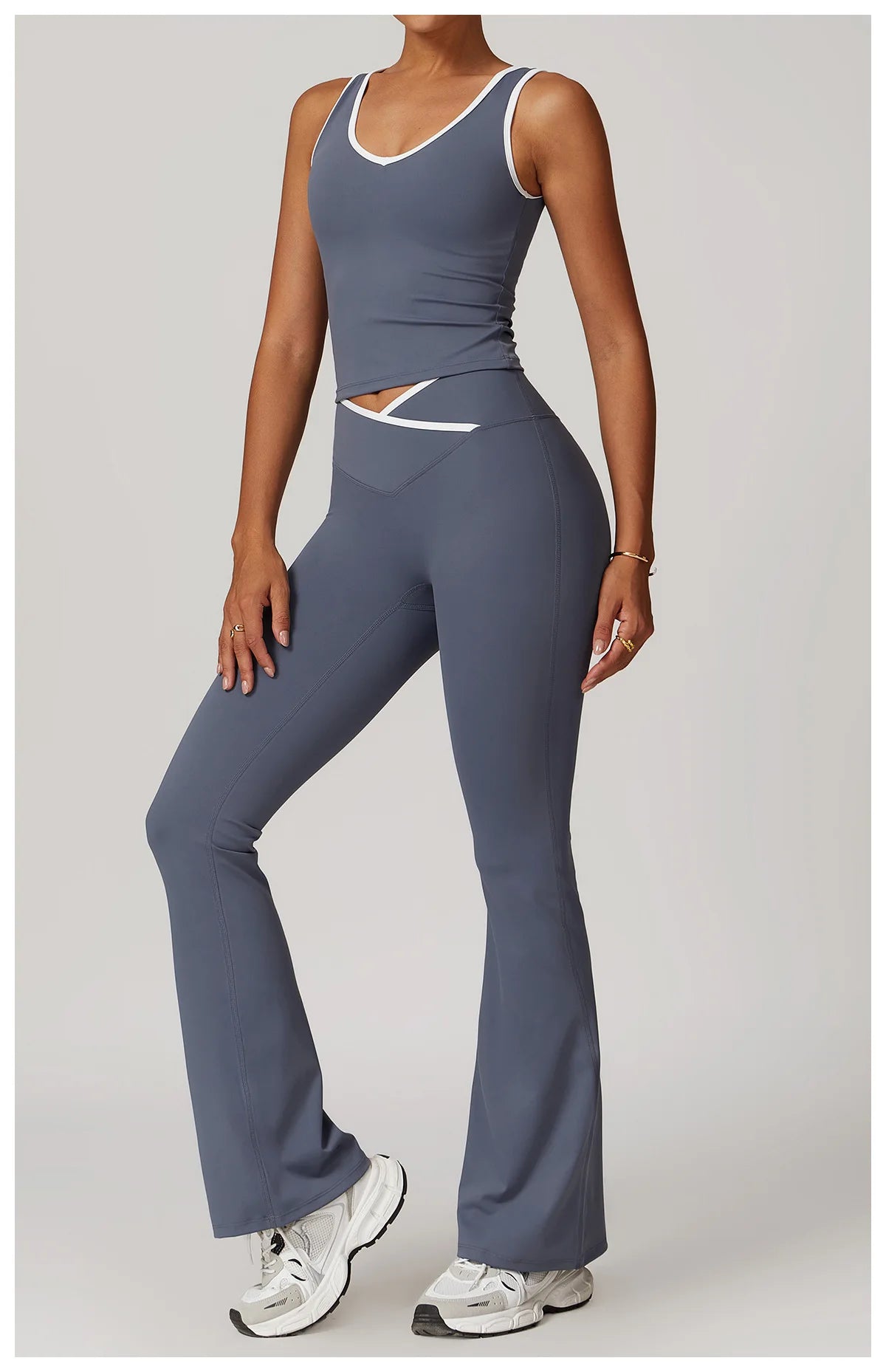 2PCS Yoga Set Women Tracksuit Nude Feeling Workout Sets Gym Clothes Push Up Fitness Running Sportwear Sport Bra Leggings Suit