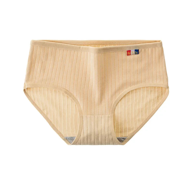 10Pcs/Set Women Cotton Seamless Panties Sexy Underwear Female Breathable Solid Color Underpants Lingerie Low Rise Briefs M-XL