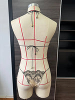 2026 Sexy 2 Piece Bikini Sets Lace bordered Bikini Micro Thongs Bathing Suit Swimsuit Women Biquini Bandage Beachwear Swimwear
