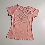 Women's Mesh Sports Fitness T-Shirt Quick Dry round Neck Pullover Short Sleeve Breathable Yoga Top for Workout And Fitness