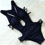 S - XXL Sexy Printed Women Swimwear One Piece Swimsuit Female High Cut Trikini Backless Monokini Bather Bathing Suit Swim Lady